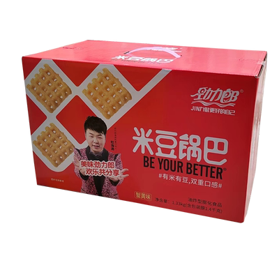 劲力郎锅巴油炸型蟹黄味大礼包