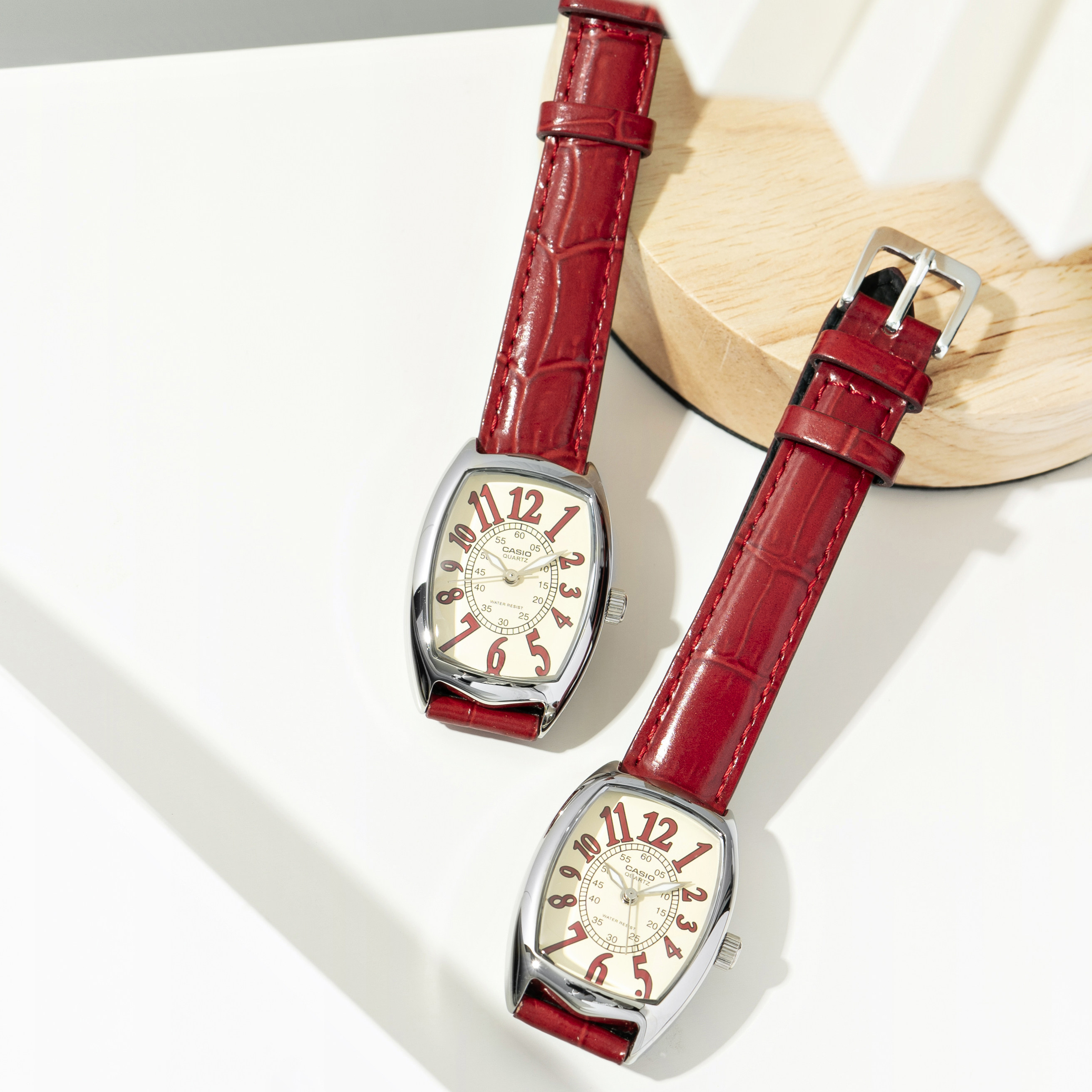 卡西欧casio女表复古女士表指针石英百搭防水小众表ltp-1208e-9b2