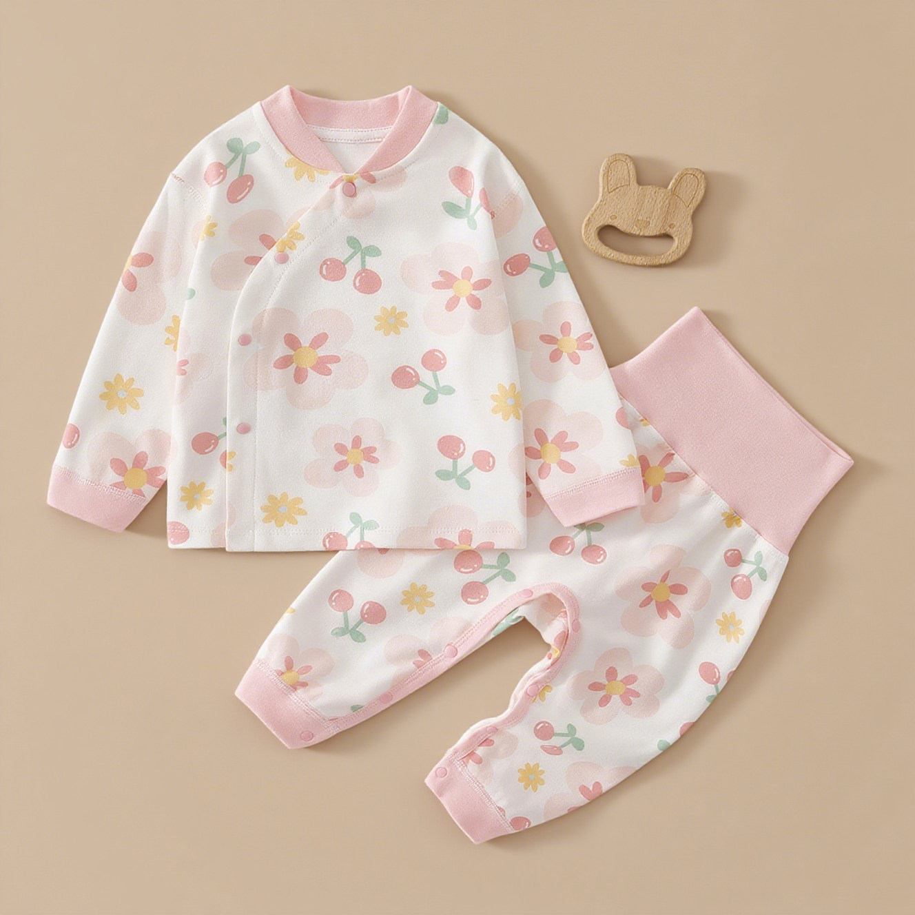 7A抗菌女宝宝内衣套装秋冬纯棉儿童睡衣高腰免脱男孩婴儿秋衣秋裤,童装/婴儿装/亲子装,家居服套装,淘宝优惠券,粉丝福利购,淘宝优惠卷