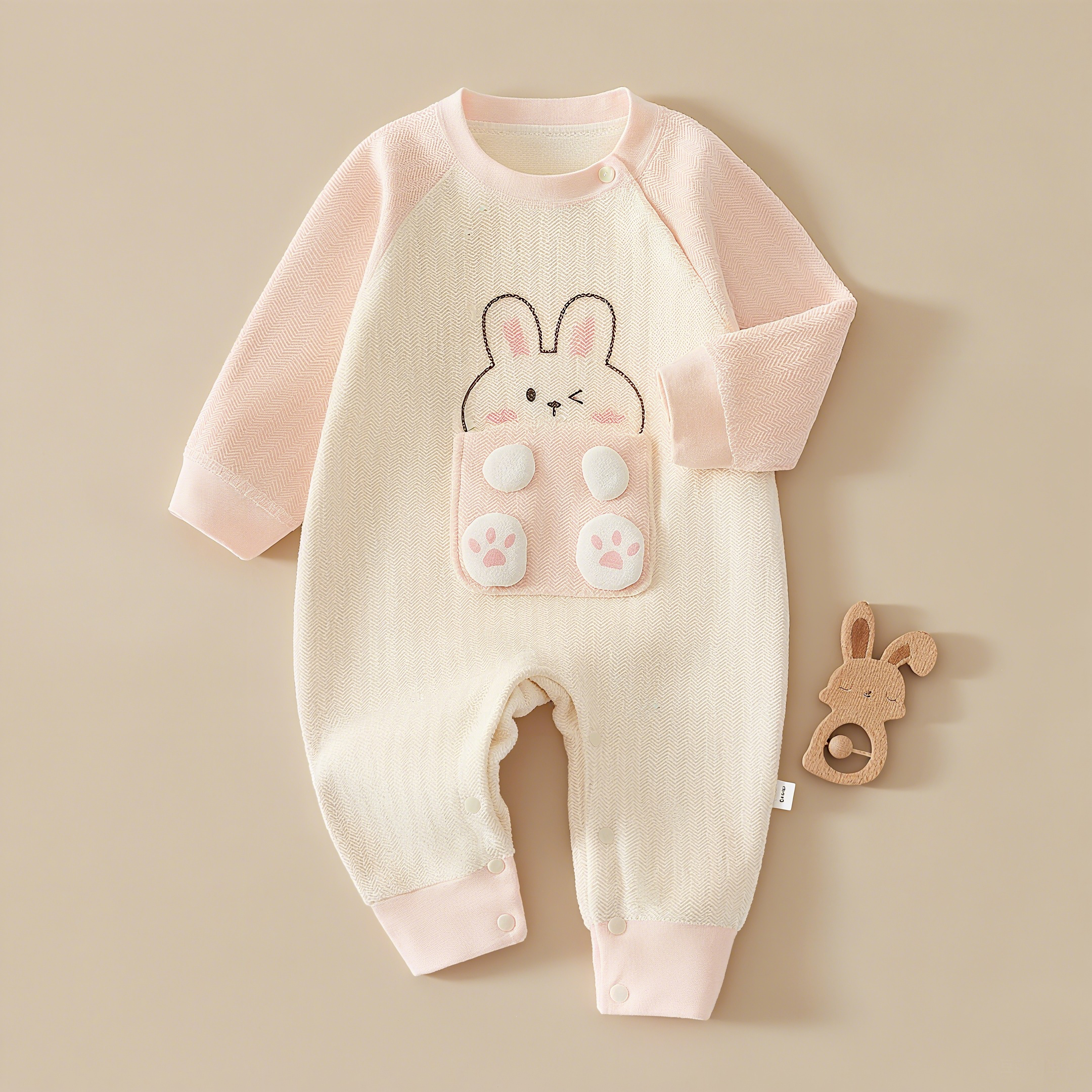 女宝宝连体衣秋冬季可爱婴儿爬服