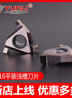 T16ER050/100-005 150/200/-010 T16IR295 300允利切槽刀粒平装
