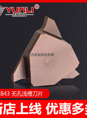 反刀粒无孔浅切槽GB43L125 145 175 230 265 KGBAR2020K22-15