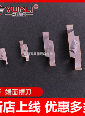 数控端面切槽刀片圆弧刃口 GVFR200-100AR 270-020A GVFL340-020A