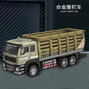 合金导弹车儿童火箭炮发射车军事战车玩具模型车男孩坦克大炮工程