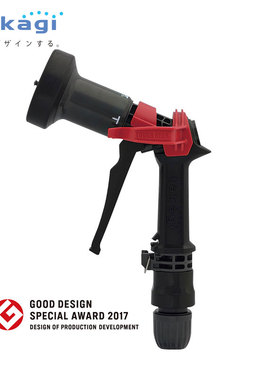 日本进口NOZZLE5 4种水型变化 一键锁定散水园艺浇花洗车喷头水枪