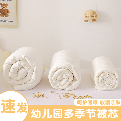 幼儿园大豆被芯三件套丝棉内胆宝宝入园专用被被褥儿童被子棉花芯
