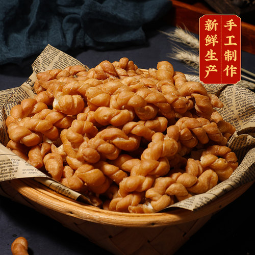 义口酥手工宁波油赞子特产麻花