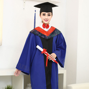 硕士博士服研究生工科文科本科毕业礼服学士学位服厂家直销