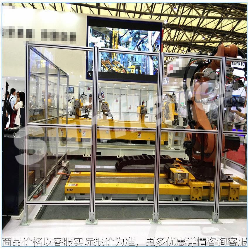 上门安装移动车间隔离网框架护栏网设备安全防护工厂防护围栏