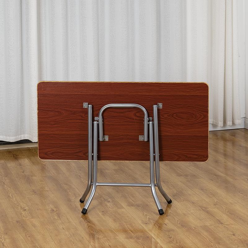 小折叠桌矮 吃饭桌子 可折叠餐桌 长方形 桌子折叠 小饭桌 长方桌