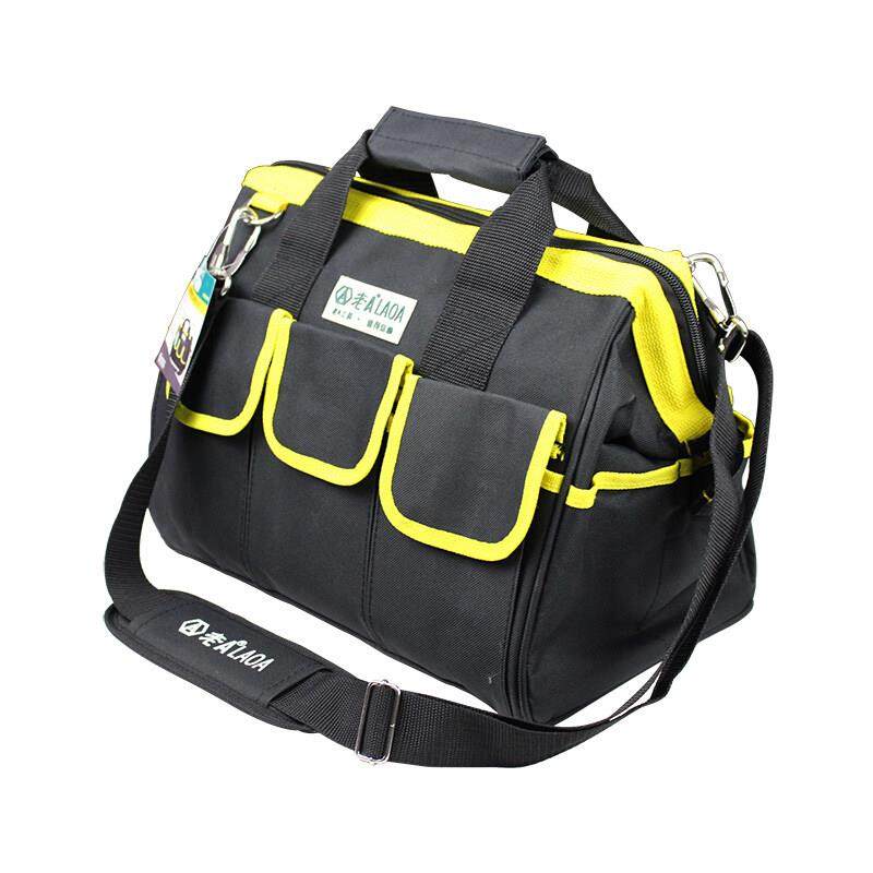 老A 家电维修售后工具包 多功能加厚帆布电工包手提14/18寸可印字