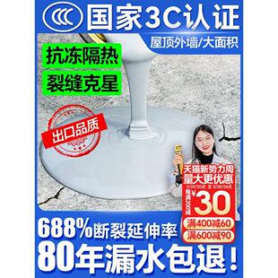 东方雨虹屋顶防水补漏专用涂料楼顶屋顶堵漏王外墙裂缝渗水漏水材