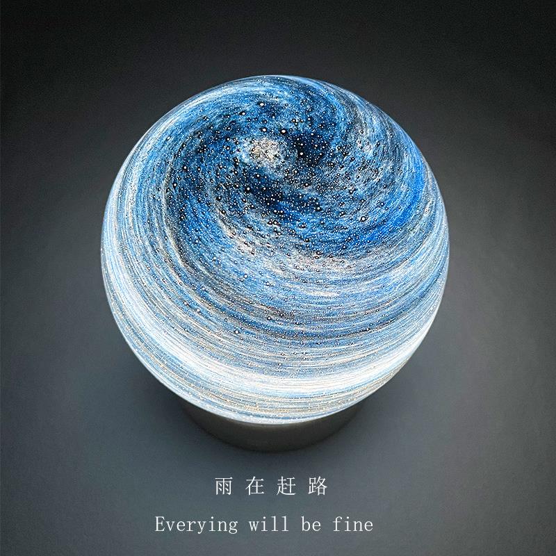 雨在赶路 创意星球灯小夜灯卧室氛围灯床头灯星空灯台灯生日礼物