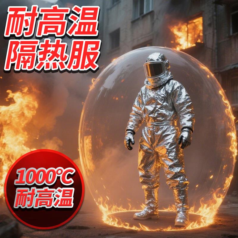 消防隔热服1000/500度防火阻燃耐高温工作服防烫衣服防护服防火服