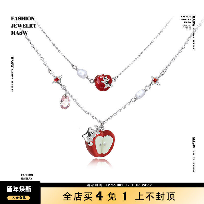 MASW麻秀原创设创意童趣项链