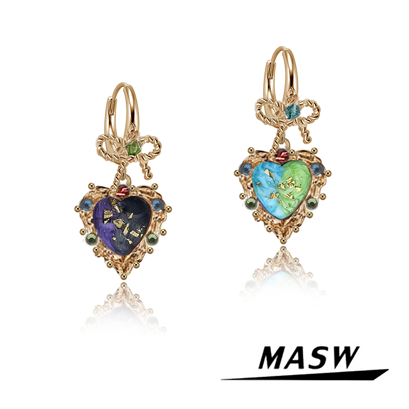 MASW麻秀女原创设计耳环怀旧系列