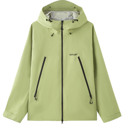 森马情侣款冲锋衣连帽夹克外套男