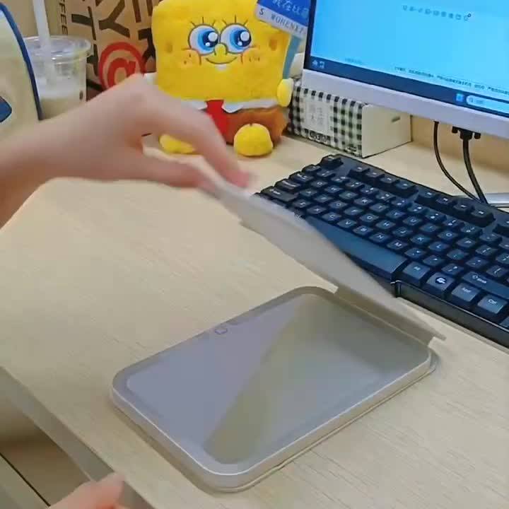 化妆镜带灯发光镜子ledty