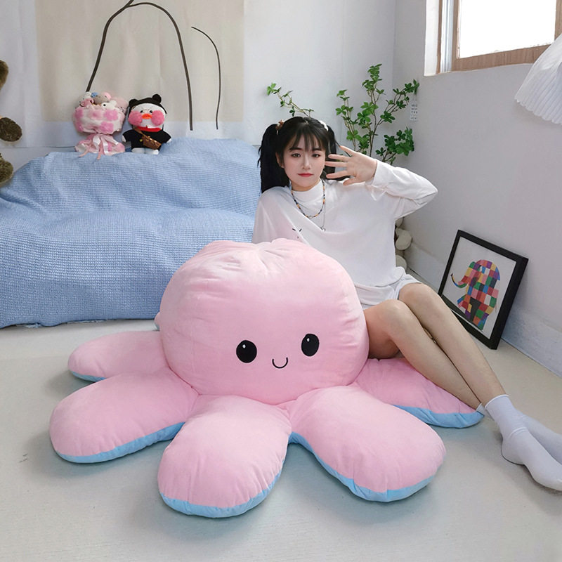 网红可爱变脸小章鱼玩偶