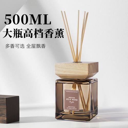 500ML大容量玻璃瓶木盖无