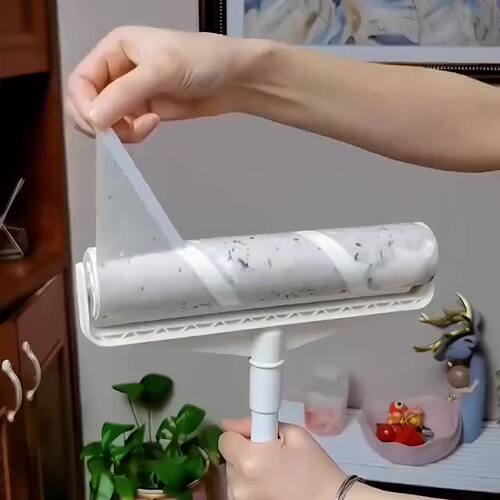 可撕式粘毛器加长杆加大
