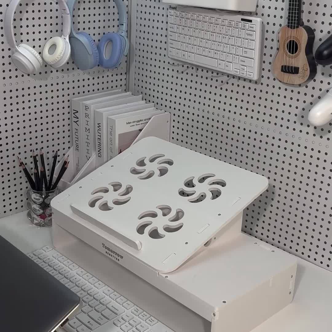ins电脑增高架多孔散热笔