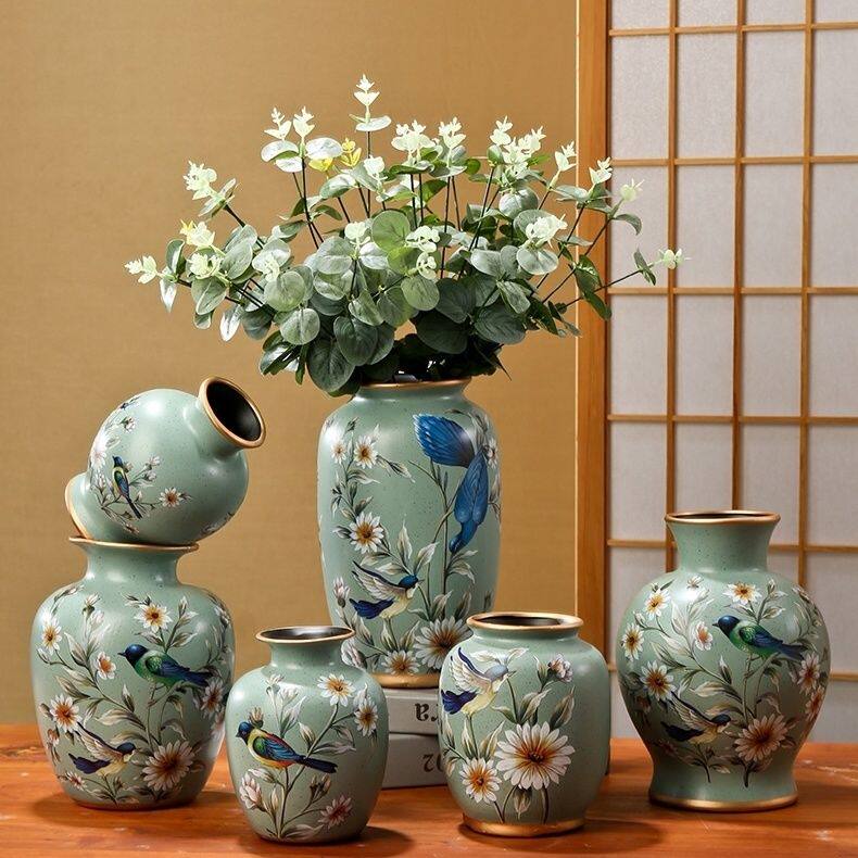陶瓷花瓶餐桌玄关茶几摆