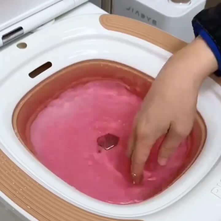 可折叠坐浴盆按压滤水马