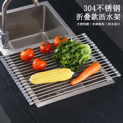 厨房水槽沥水架水池碗碟置物架