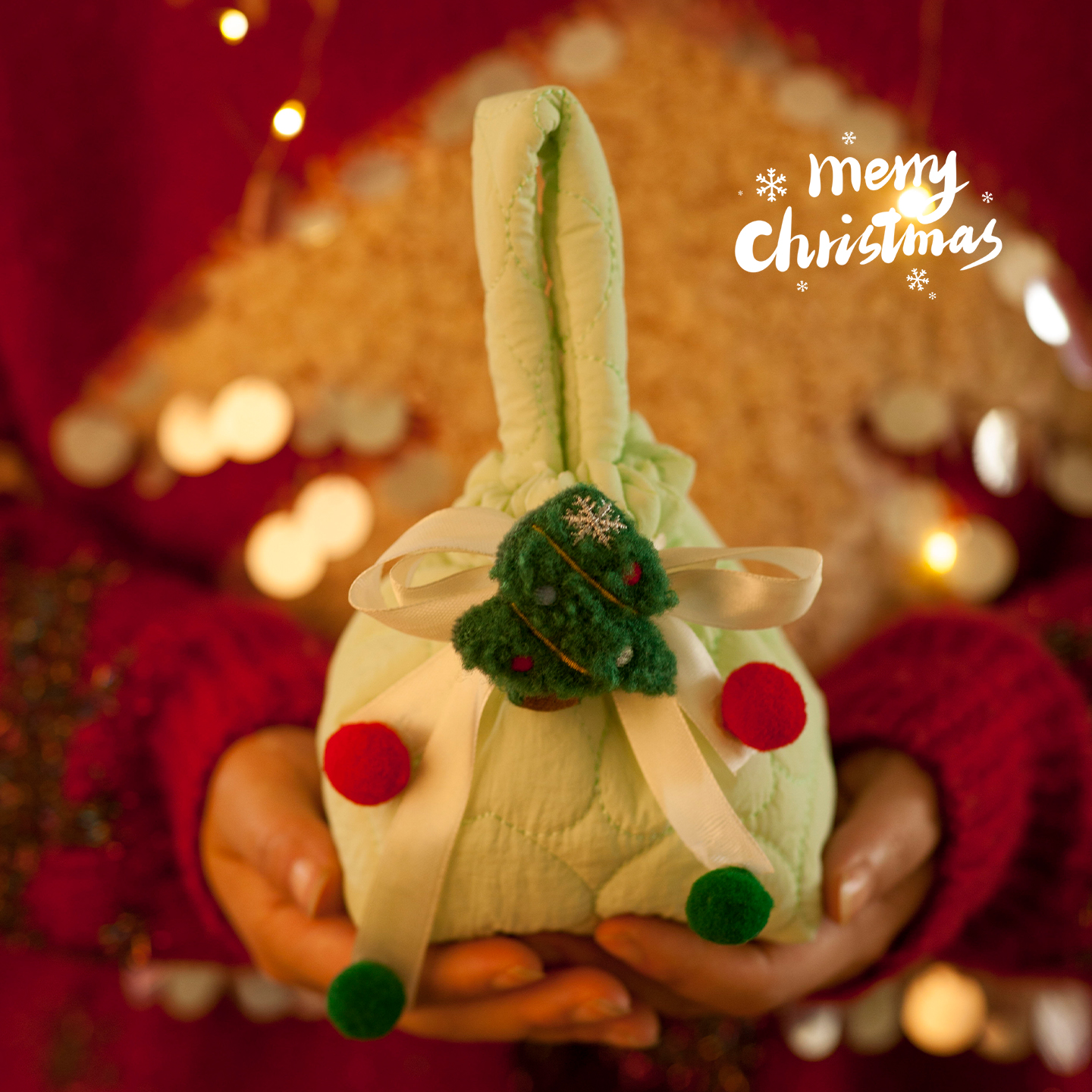 圣诞节礼物送女生闺蜜平安果包装盒创意实用平安夜苹果袋子小礼品