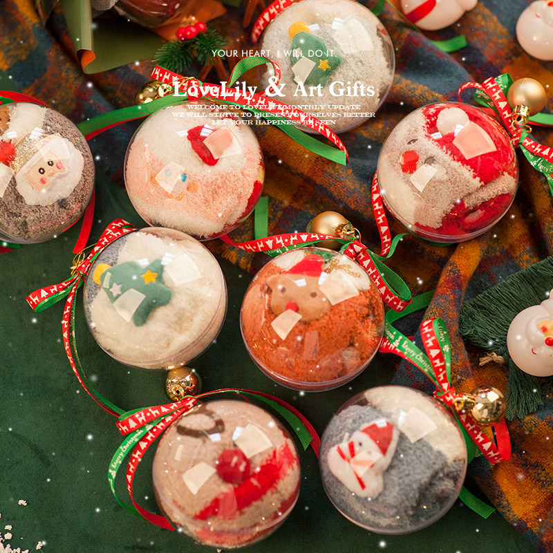 圣诞节礼物女生送女友闺蜜创意高级装饰圣诞树袜子球平安夜小礼品