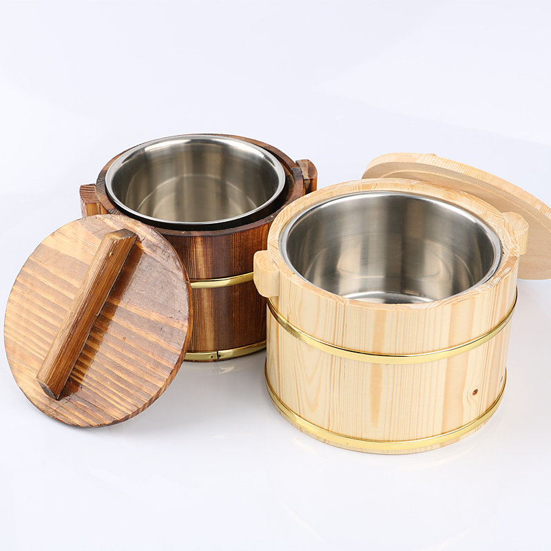 木桶饭木桶盖浇饭小木桶餐具木盘寿司盆小龙虾盆盛菜盘量多从优,厨房/烹饪用具,寿司套件/料理套件,淘宝优惠券,粉丝福利购,淘宝优惠卷