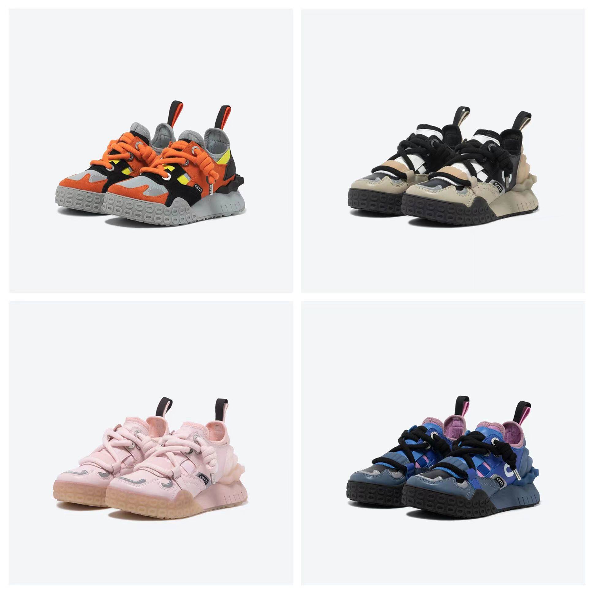 专柜直发oetzi冰人奥兹丑萌鞋女鞋增高显瘦复古厚底大头鞋2022秋