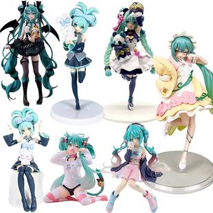 Animation Anime Beautiful Girl Hatsune Miku Handmade Devil H
