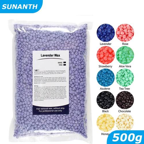 500g/200g/50g Hard Wax Beans for Hair Removal Body European