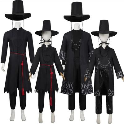 Demon Hunters KPOP SAJA BOYS Jinu Cosplay Costume Kids Men U