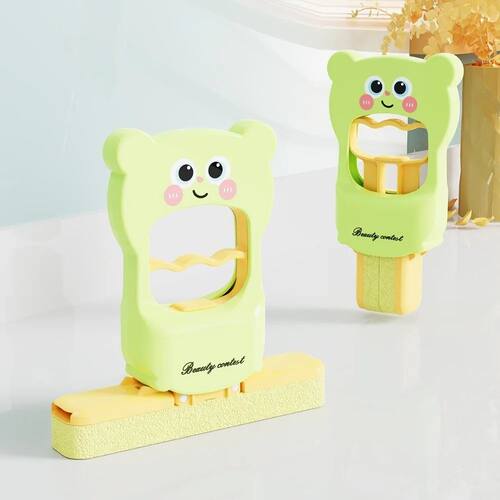 Mini Foldable Desktop Mop Wet Dry Use on Durable Desktop Laz