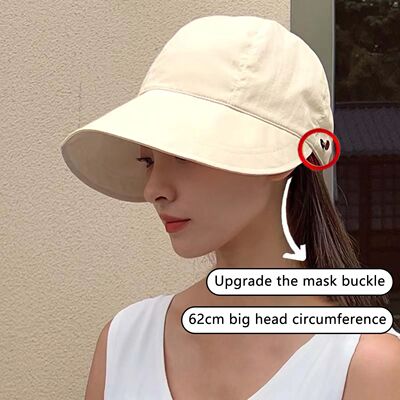 Foldable Women's Sun Hat Summer Quick Dry Breathable Cap Out