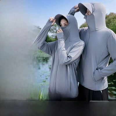 New Summer Thin Breathable Men's Outdoor Fishing Hat Sunscre