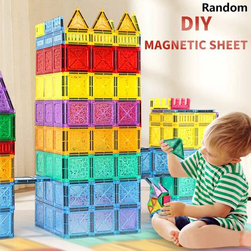 Magnetic Tiles for Kids Ages 3-5 4-8 Magnet Toys for 3 4 5 6