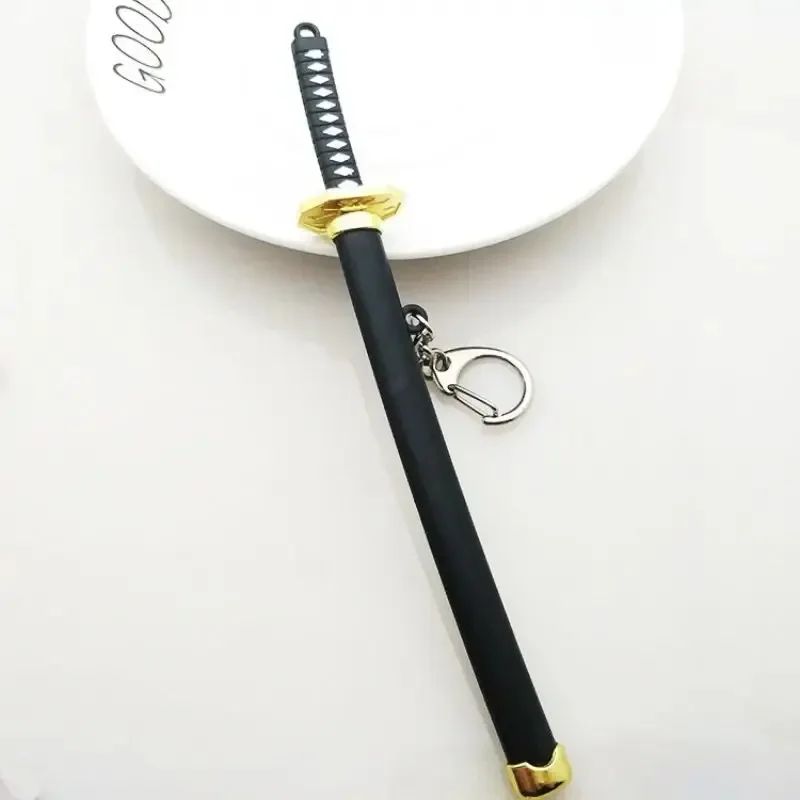 Mini Toy Samurai Knife Key Chain, Toy Metal Weapon Sword Key