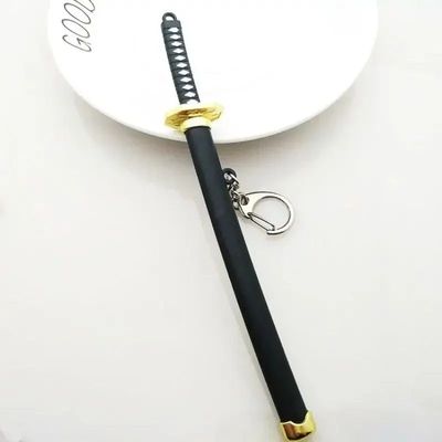 Mini Toy Samurai Knife Key Chain, Toy Metal Weapon Sword Key