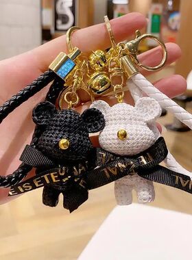 Creative Bear Keychain Cute Bear Keychain Jewelry Resin Trin