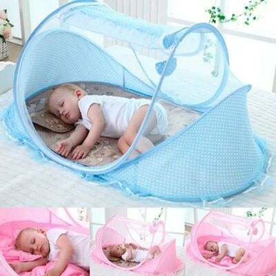 0-3Years Portable Foldable Baby Netting Polyes Newborn Sleep
