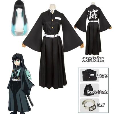 Anime Kimetsu No Yaiba Tokitou Muichirou Cosplay Kostuums Ki