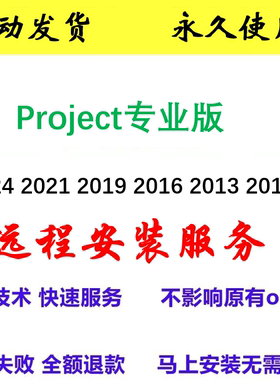 project2024/2021/2019/2016/2013/2010密钥激活软件专业版安装包