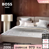 BOSS进口全棉贡缎长绒棉典雅花卉轻奢高级感四件套ALMOND FLOWERS