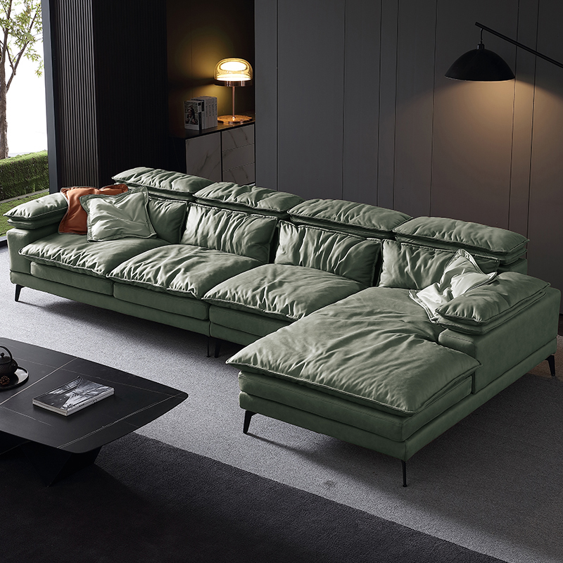 小户型沙发科技布沙发羽绒