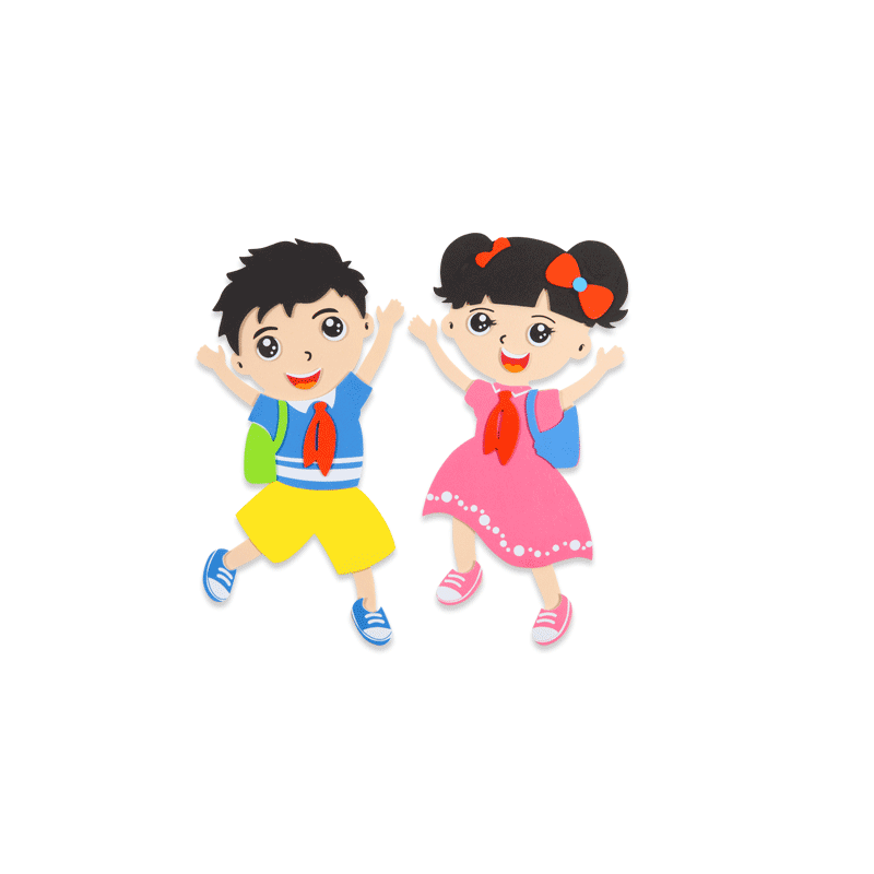 雯季小学幼儿园泡沫立体送胶