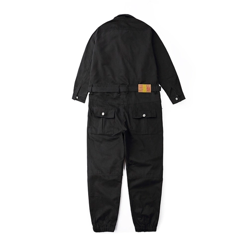 Джинсовый ремень в стиле хип-хоп, комбинезон, штаны, длинный комплект подходит для мужчин и женщин, по фигуре, свободный крой